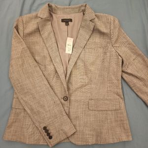 Ann Taylor gray blazer
